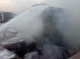 ٣٠٠ دکان در  آتش‌سوزی مندوی کابل تخریب و یا آسیب دیده‌اند