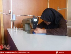 برگزاری دوره آموزش مهارتهای خیاطی برای زنان اتباع افغانستانی در گرگان