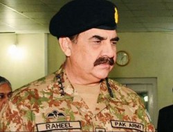 فرمانده ارتش پاکستان وارد کابل شد