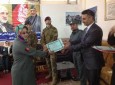 دریافت سند فراغت پنجاه تن از سربازان پولیس زن در هرات