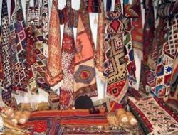 نمایش هنر ملی و میهنی افغانستان در نمایشگاه صنایع دستی کاشان