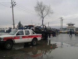 حمله انتحاری امروز کابل تلفاتی در پی نداشت