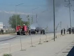 32 کشته و زخمی در انفجار مقابل سفارت روسیه در کابل