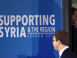 آغاز به کار کنفرانس اهداکنندگان به سوریه در لندن