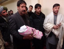 نوزاد ربوده شده از شفاخانه غزنی پیدا شد