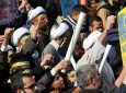 راهپیمایی یوم الله 22 بهمن باحضور منسجم مهاجرین افغانستانی در مشهد مقدس  
