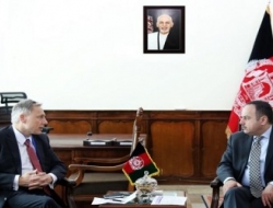 وزیر مالیه افغانستان با نماینده فوق العاده اتحادیه اروپا دیدار کرد