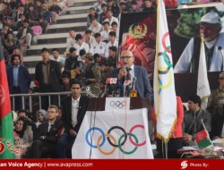 تقدیر از ورزشکاران برتر و مدال آوران کشور از سوی تربیت بدنی در کابل