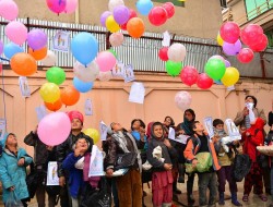 جشن «مهروزی» برای کودکان در کابل برگزار شد
