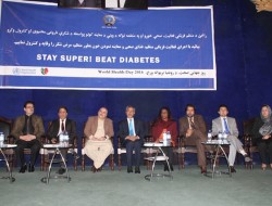 ۸.۴ فیصد از جمعیت افغانستان به دیابت مبتلا هستند
