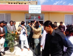 افتتاح کلینیک ویژه پولیس در غزنی