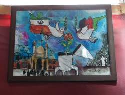 نمایشگاه نقاشی صلح و دوستی در هرات گشایش یافت