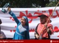 حضور زنان در تظاهرات جنبش روشنایی از دریچه دوربین(۴)  