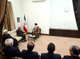 تصویر/ دیدار اشرف غنی رئیس جمهور کشورمان با امام خامنه‌ای  