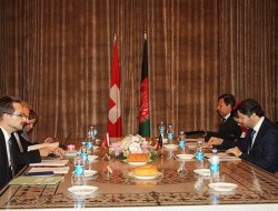 یادداشت تفاهم دیالوگ سیاسی میان افغانستان و سویس امضا شد