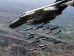 حملات هوایی امریکا به شهر منبج سوریه