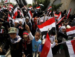 کودکان یمنی اقدام سازمان ملل را در حمایت از عربستان محکوم کردند