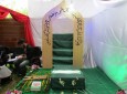 افتتاخ نمایشگاه سوره در مزار شریف و  بازدید مردم از غرفه مرکز فعالیت های فرهنگی اجتماعی تبیان  