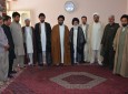 دیدار حجت الاسلام والمسلمین سیدعیسی حسینی مزاری و همراهان با آیت الله ساجدی در کابل  