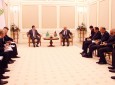 روسای جمهور افغانستان و ترکمنستان بر گسترش روابط دو جانبه تاکید کردند