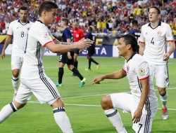 تیم ملی کلمبیا به مقام سوم در رقابت های کوپا دست یافت