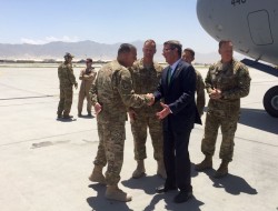 سفر غیر منتظره وزیر دفاع امریکا به کابل