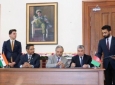 10 تفاهمنامه به ارزش ۲۵ میلیون دالر میان افغانستان و هند امضا شد