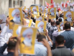 هزاران بحرینی در منطقه «الدراز» تظاهرات کردند