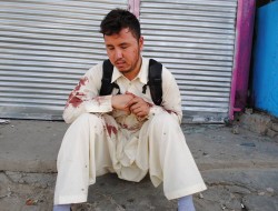 بیش از ۵۰ باشنده ی غزنی در حمله تروریستی کابل کشته شده اند