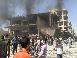 ۳۱ کشته و بیش از ۱۰۰ مجروح در شمال سوریه +عکس