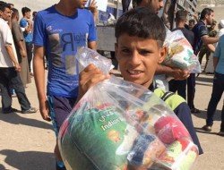 کمک‌ آیت الله سیستانی به دهها هزار آواره اهل سنت در مرکز عراق
