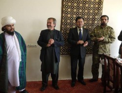 یک ولسوال‌ نام‎نهاد طالبان در بامیان به پروسه صلح پیوست
