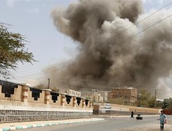 حملات هوایی عربستان به زیرساخت‌های شمال یمن
