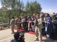 سرک میدان شهر – بامیان و فرودگاه بامیان توسط رئیس جمهور غنی افتتاح شد