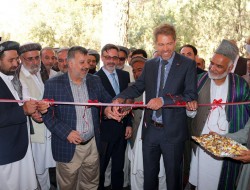 افتتاح کتابخانه عمومی رابعه بلخی در مزار شریف