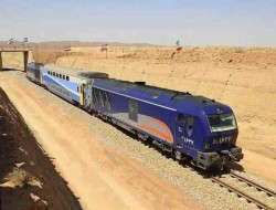 براي نخستين بار افغانستان و ايران از طريق خط آهن هرات ـ خواف با هم متصل شدند