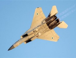 حملۀ جنگنده‌های اسرائیل به بلندی‌های جولان در سوریه