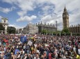 تظاهرات هزاران انگلیسی در حمایت از پناهجویان