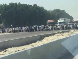 عدم پرداخت حقوق  وتظاهرات کارگران سعودی در  منطقه الشرقیه