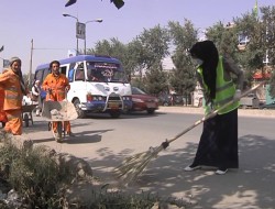 راه اندازی حشر پاک ‏کاری جاده شهید مزاری از وجود زباله ‏ها