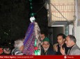 تصاویر/ شب هفت محرم الحرام و مراسم علم کشی در محافل عزاداری مهاجرین افغانستانی در  مشهد مقدس  