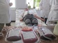 اهدای خون به زخمیان قندوز توسط مقامات محلی بلخ