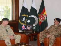 گفتگو فرماندهان ارتش انگلیس و پاکستان درباره موضوعات دوجانبه