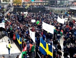 تظاهرات پناهجویان افغانستانی در آلمان و سویدن
