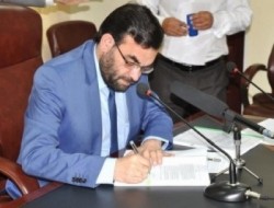 امضای قرارداد ساخت کانال لات دوم شکیبان در ولایت هرات