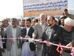 افتتاح چندین پروژه زراعتی، آبیاری و مالداری در ولایت پروان