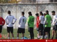 تصاویر/تمرینات تیم ملی فوتبال افغانستان در شهر دوشنبه  