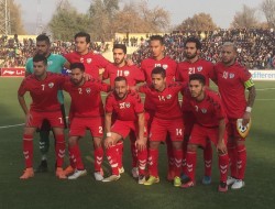 شکست تیم ملی فوتبال افغانستان در برابر تاجیکستان