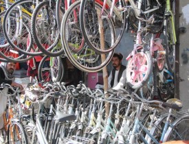 افزایش دوچرخه سواری در شهر کابل