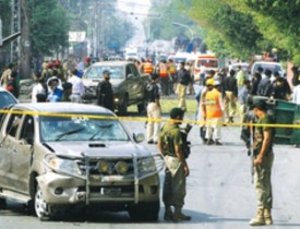 ۶ کشته و زخمی در اثر انفجار تروریستی در «پیشاور» پاکستان